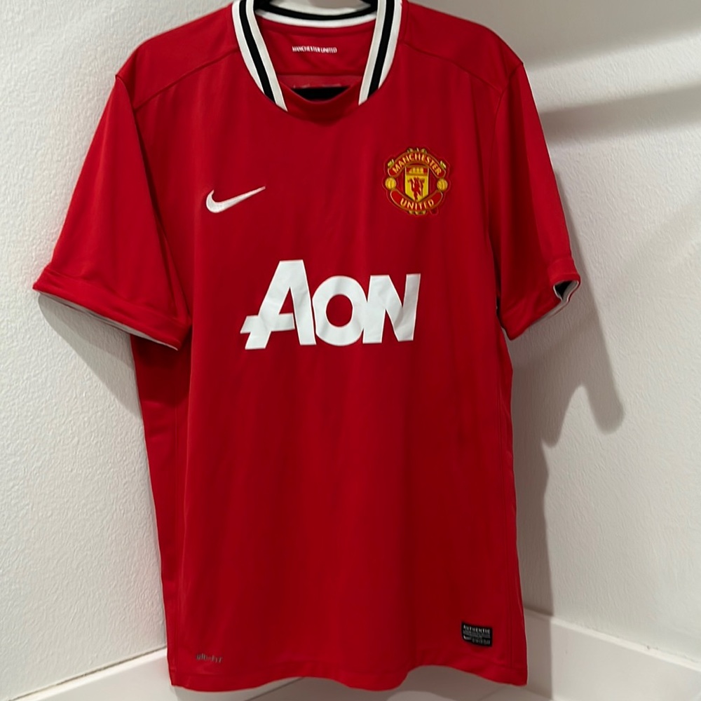 Men’s Manchester United XL Jersey, great condition. See all pics. Nike Dri-Fit.